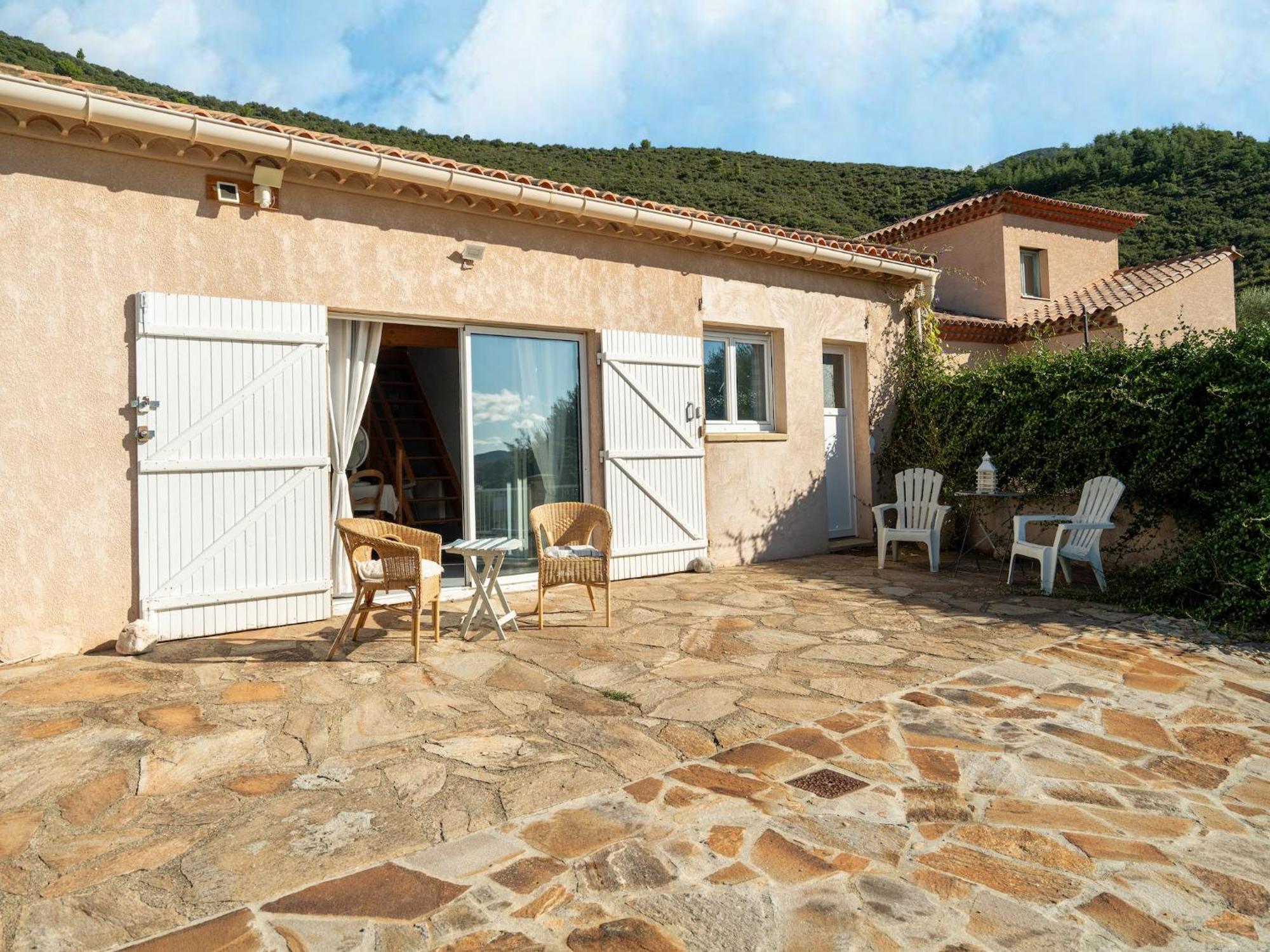 House In The South Of France With Private Pool Villa Roquebrun Екстериор снимка