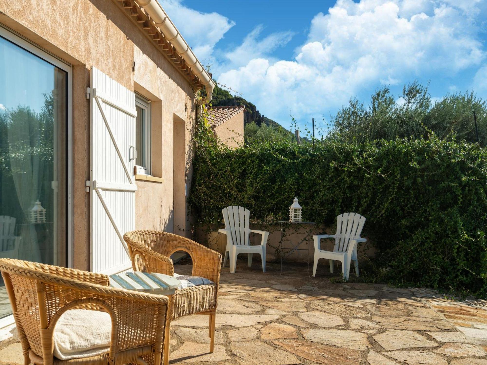 House In The South Of France With Private Pool Villa Roquebrun Екстериор снимка