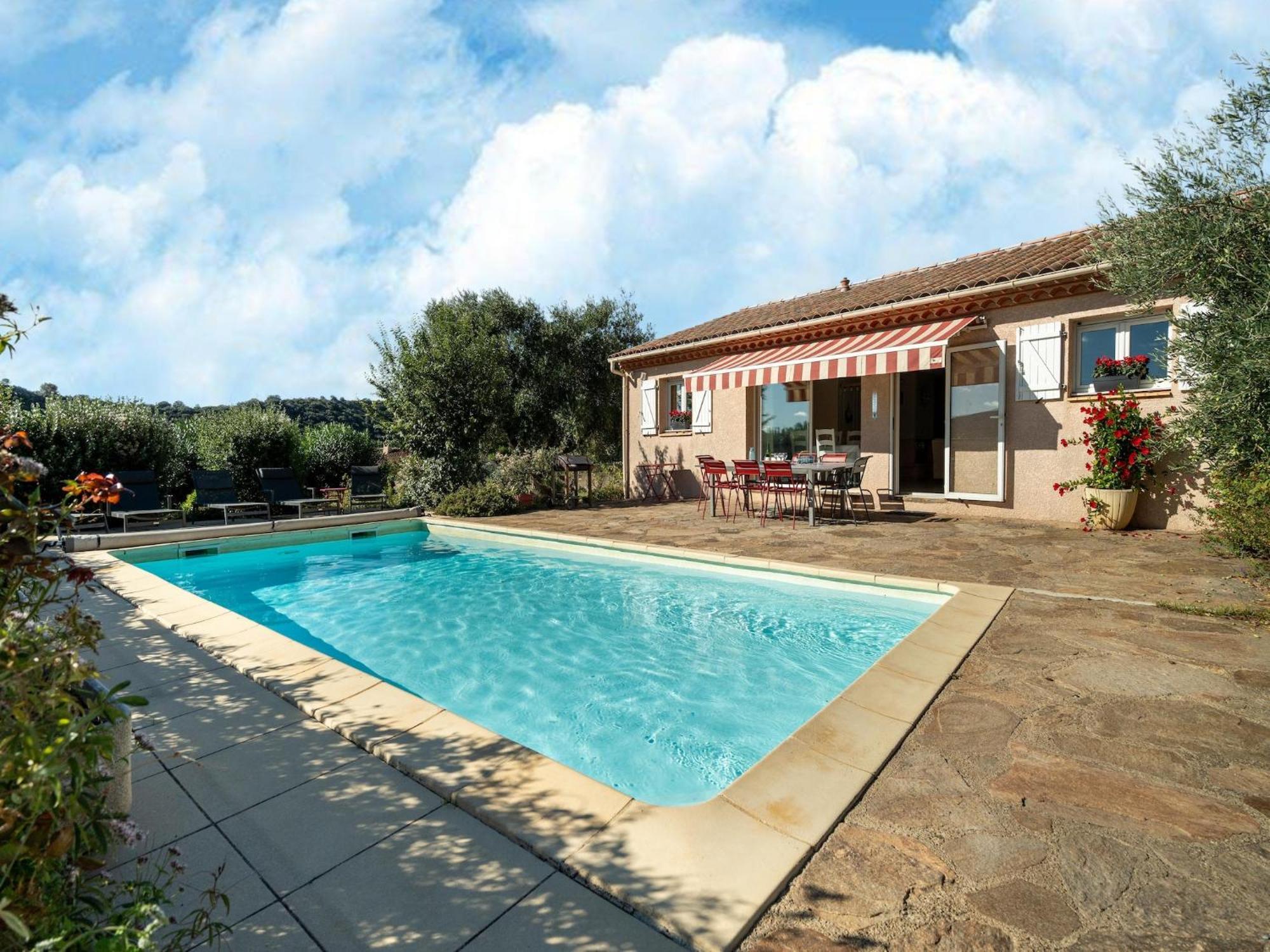 House In The South Of France With Private Pool Villa Roquebrun Екстериор снимка