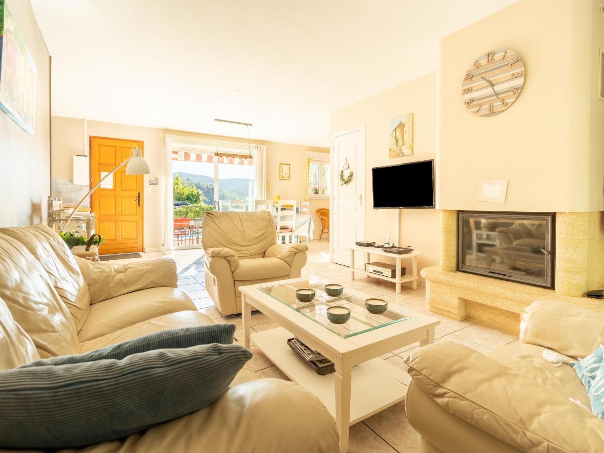 House In The South Of France With Private Pool Villa Roquebrun Екстериор снимка